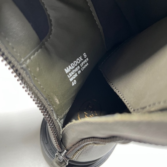 ASH Maddox Leather Combat Boots - Picture 5 of 13